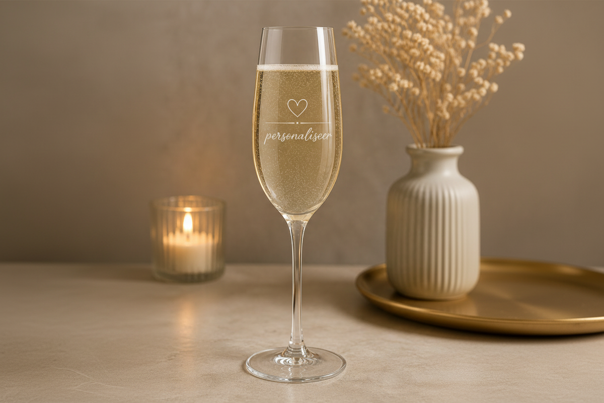 Champagneglas breed