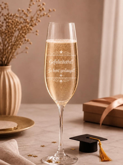 Gepersonaliseerd Champagne Glas - Graveerjeglazen