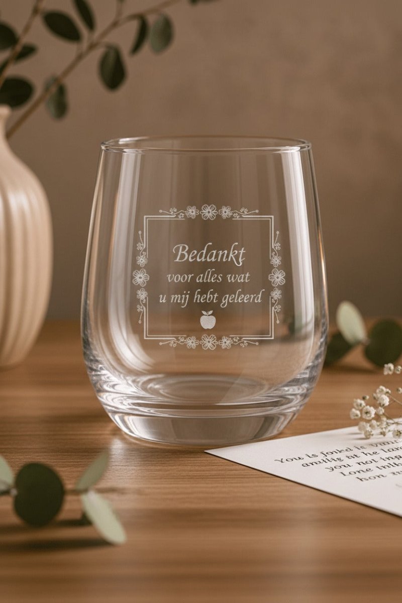 Gepersonaliseerd glas - Graveerjeglazen
