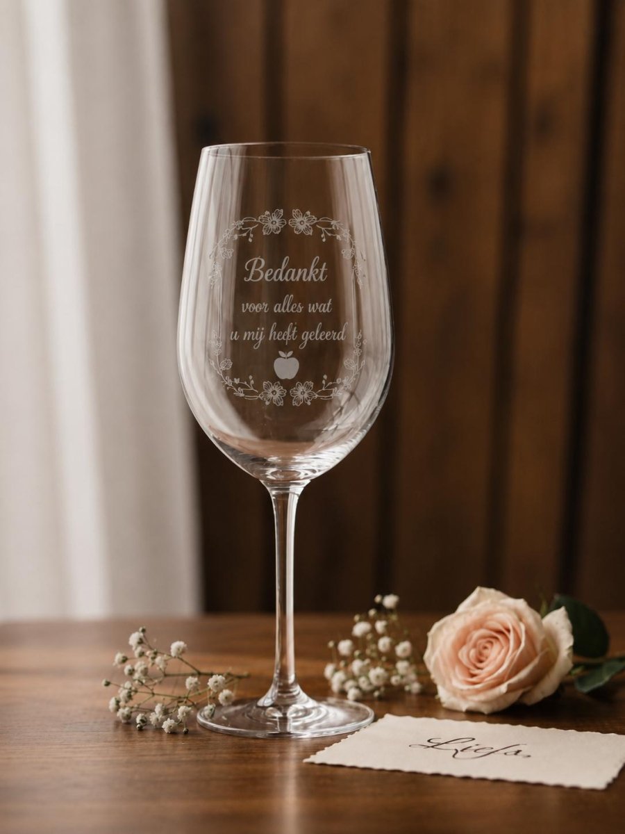 Gepersonaliseerd Wijnglas - Graveerjeglazen