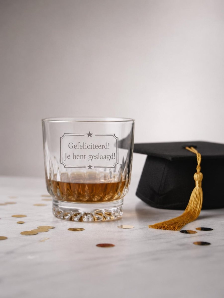 Gepersonaliseerde Whisky Glas. - Graveerjeglazen