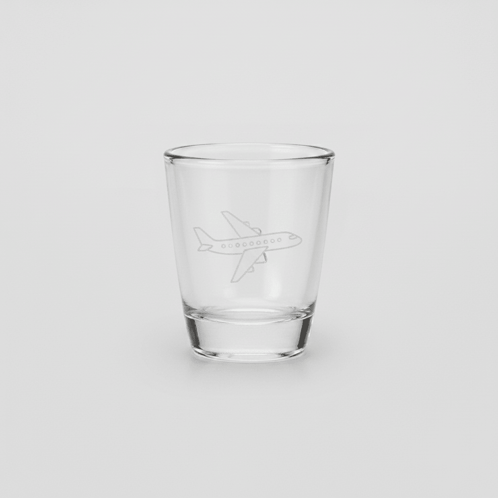Set van 6 Gegraveerde Shot Glaasjes met Plateau – Persoonlijk Cadeau - Graveerjeglazen