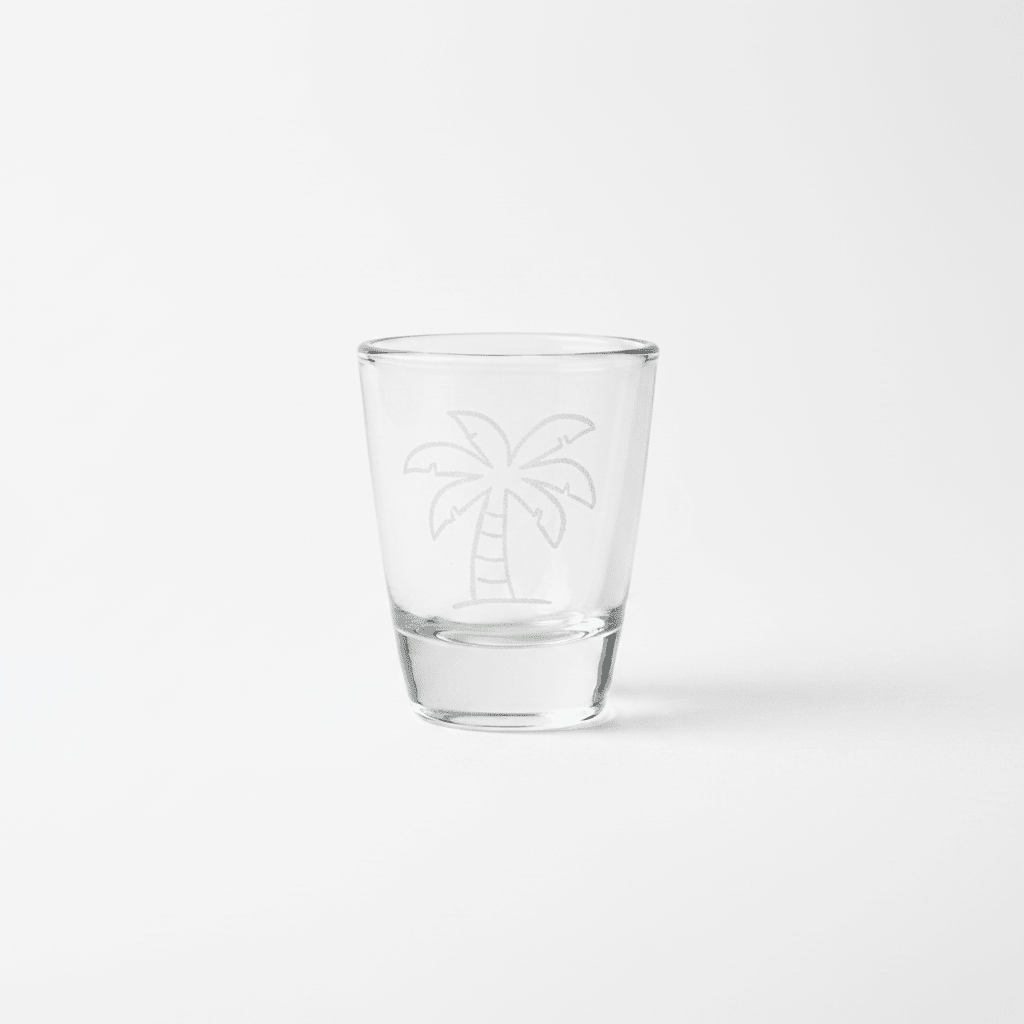 Set van 6 Gegraveerde Shot Glaasjes met Plateau – Persoonlijk Cadeau - Graveerjeglazen